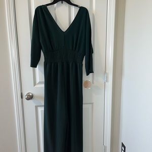 Women’s XL Forest Green Romper